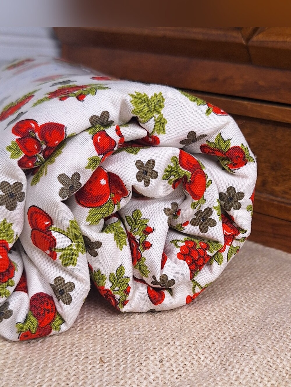 Vintage Yardage, Cotton Fabric, New Old Stock, Destash